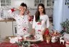 Piżama Sensis Lillian 3/4 Christmas S-XL